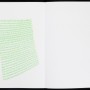 cahier d'écriture n°3, 2011, felt-tip on paper, 42 x 30 cm