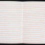 cahier d'écriture n°8, 2012, felt-tip on paper, 30 x 21 cm