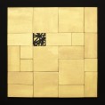 puzzle constellation, 2016, tempera, wood, tape, board, 49 x 49 x 0,8 cm